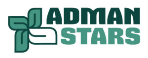 Logo Admanstars herontwerp