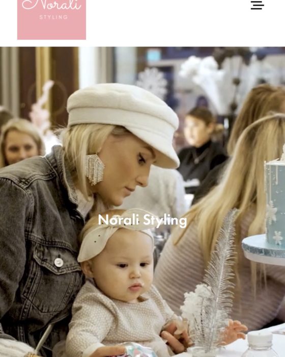 Norali Styling website